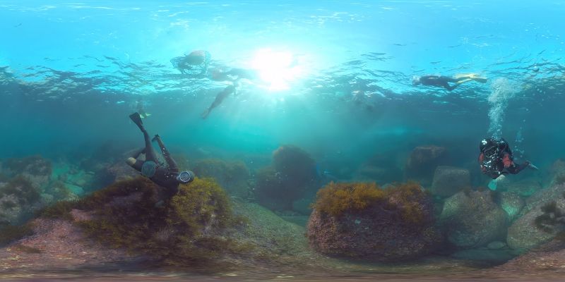 Still from documentary on Haenyeo women divers