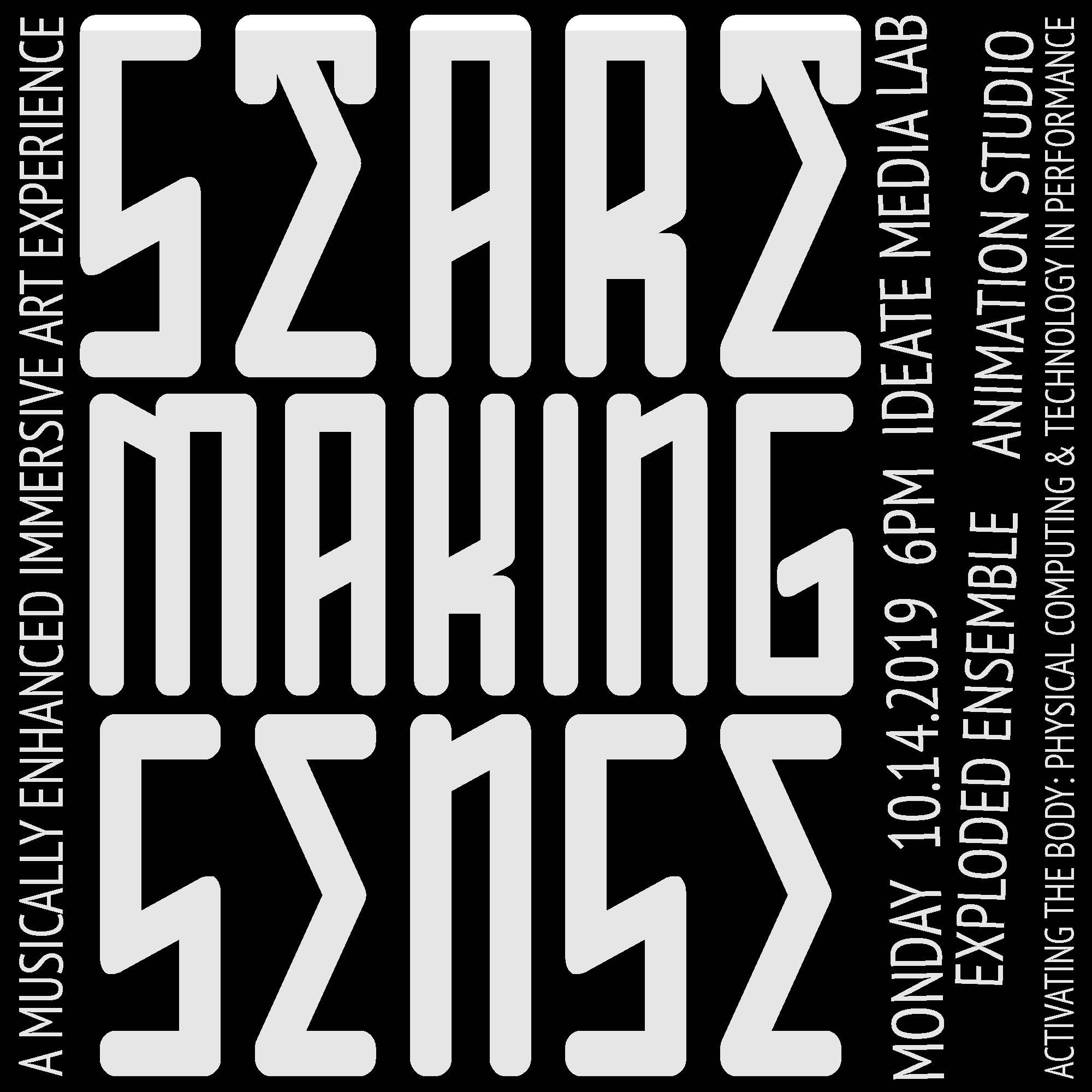 Start Making Sense flyer